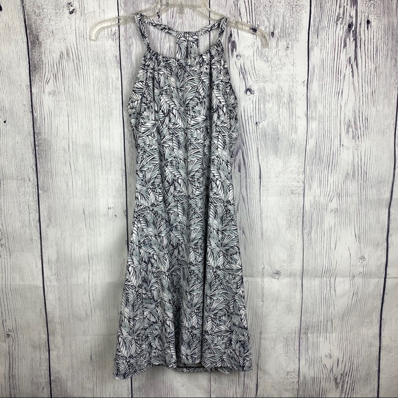 Eddie Bauer Dresses & Skirts - Eddie Bauer Halter Dress Floral M Built In Bra